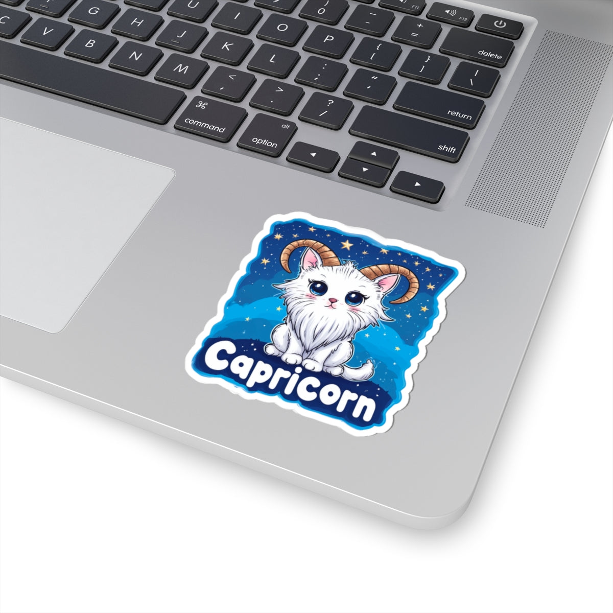 Capricorn Zodiac Cat Die-Cut Sticker