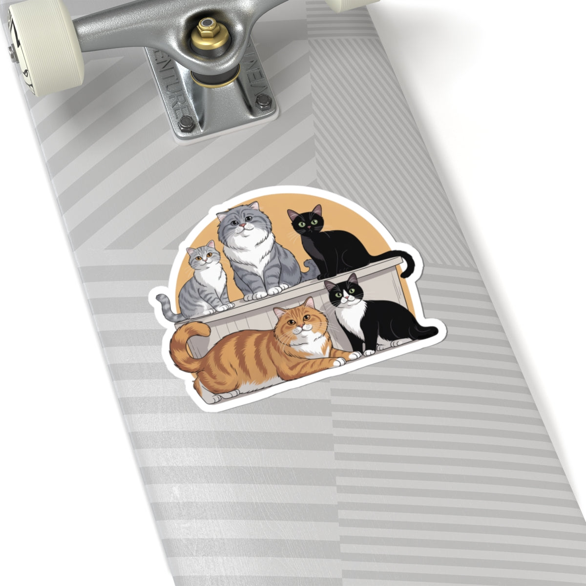 Squad Goals Multi-Cat Die-Cut Sticker