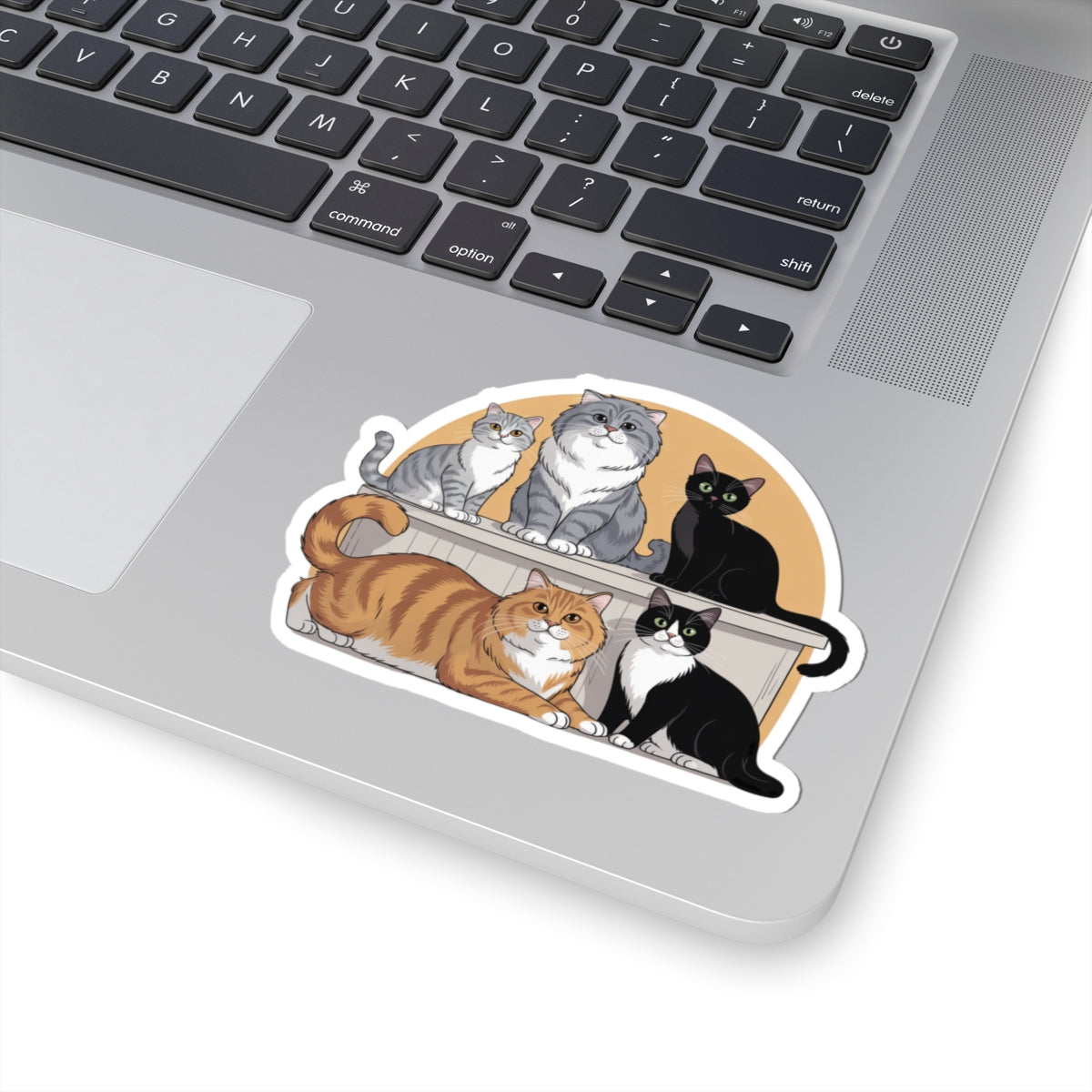 Squad Goals Multi-Cat Die-Cut Sticker